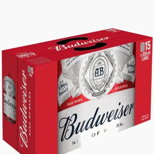 Budweiser – 15 x 355ML